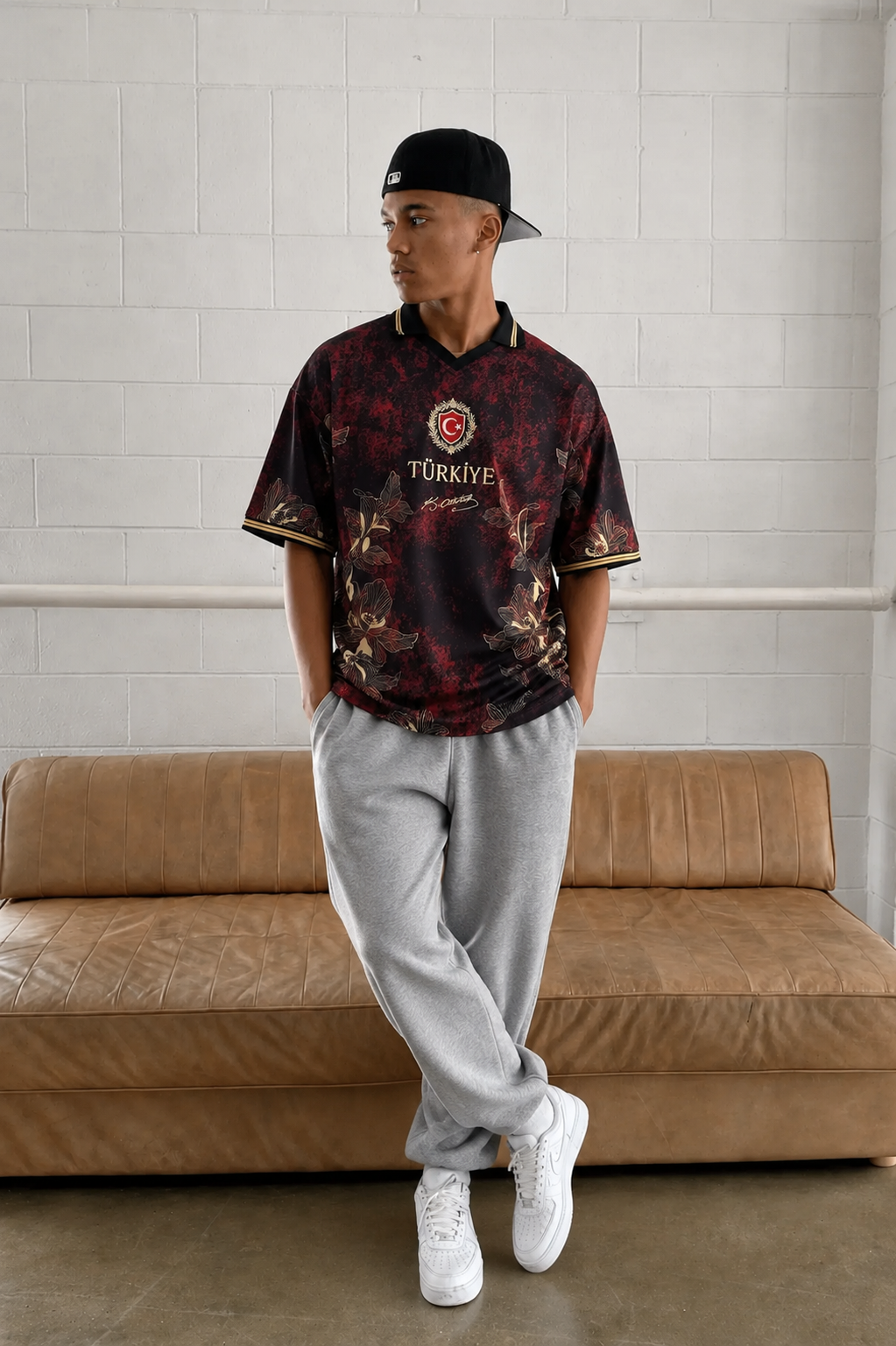 Milli Takım Dünya Kupası Özel Koleksiyon Nakış Detaylı Polo Yaka Forma T-shirt