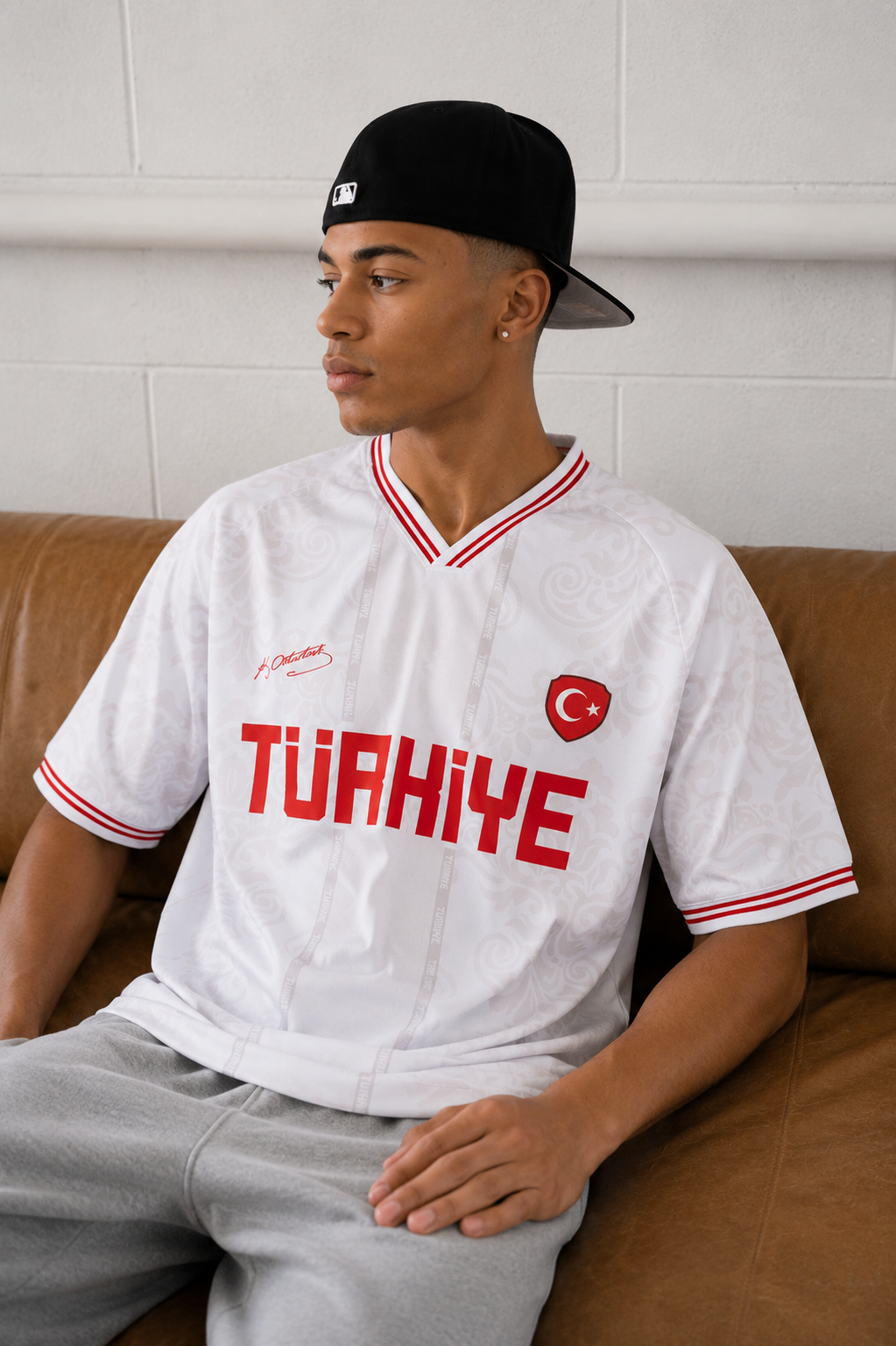Milli Takım Dünya Kupası Özel Koleksiyon V Yaka Forma T-shirt