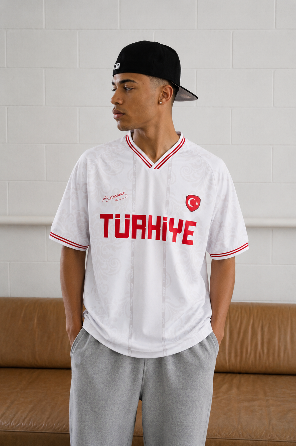 Milli Takım Dünya Kupası Özel Koleksiyon V Yaka Forma T-shirt