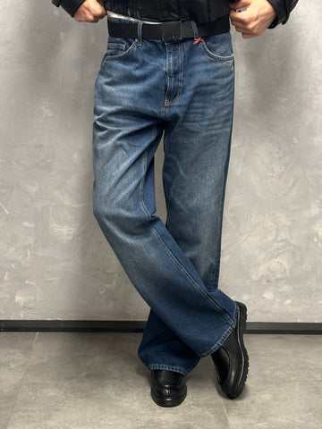 GRJ lacivert flare fit bootcut jeans önden görünüm
