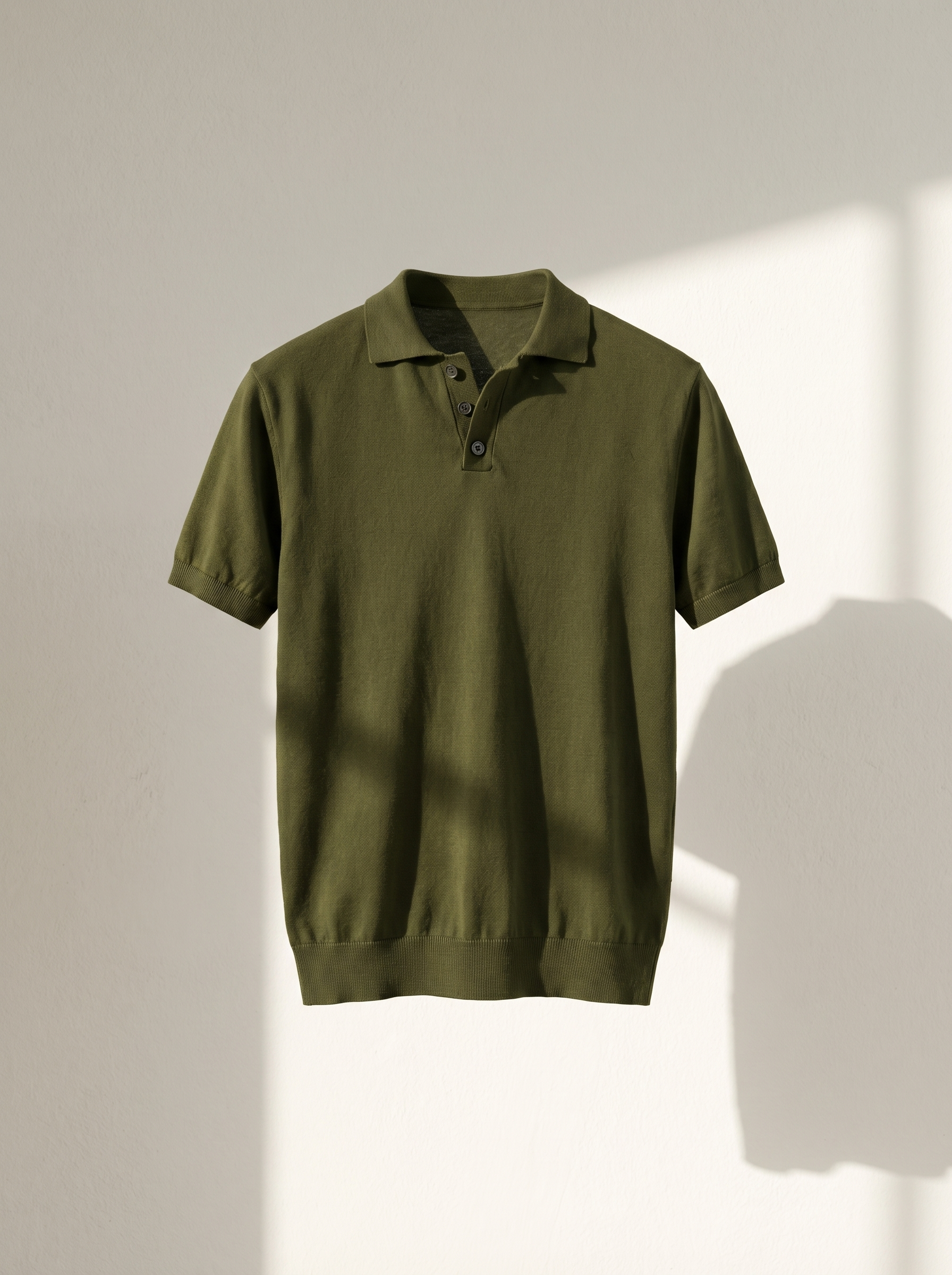 Erkek Regular Polo Yaka Basic Triko T-Shirt Modeli